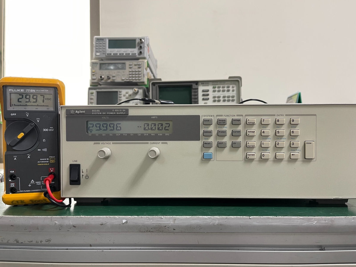 HP Agilent 6654A System DC Power Supply , 60V / 9A