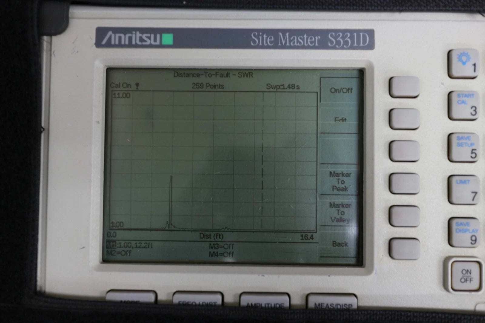 ANRITSU S331D 25MHz-4000MHz Site Master