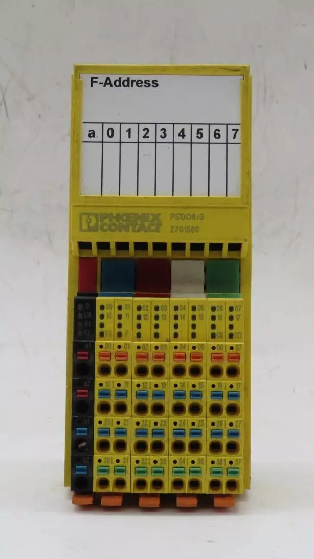 Phoenix Contact AXL F PSDO8/3 1F Digital Output Module #2701560 24VD