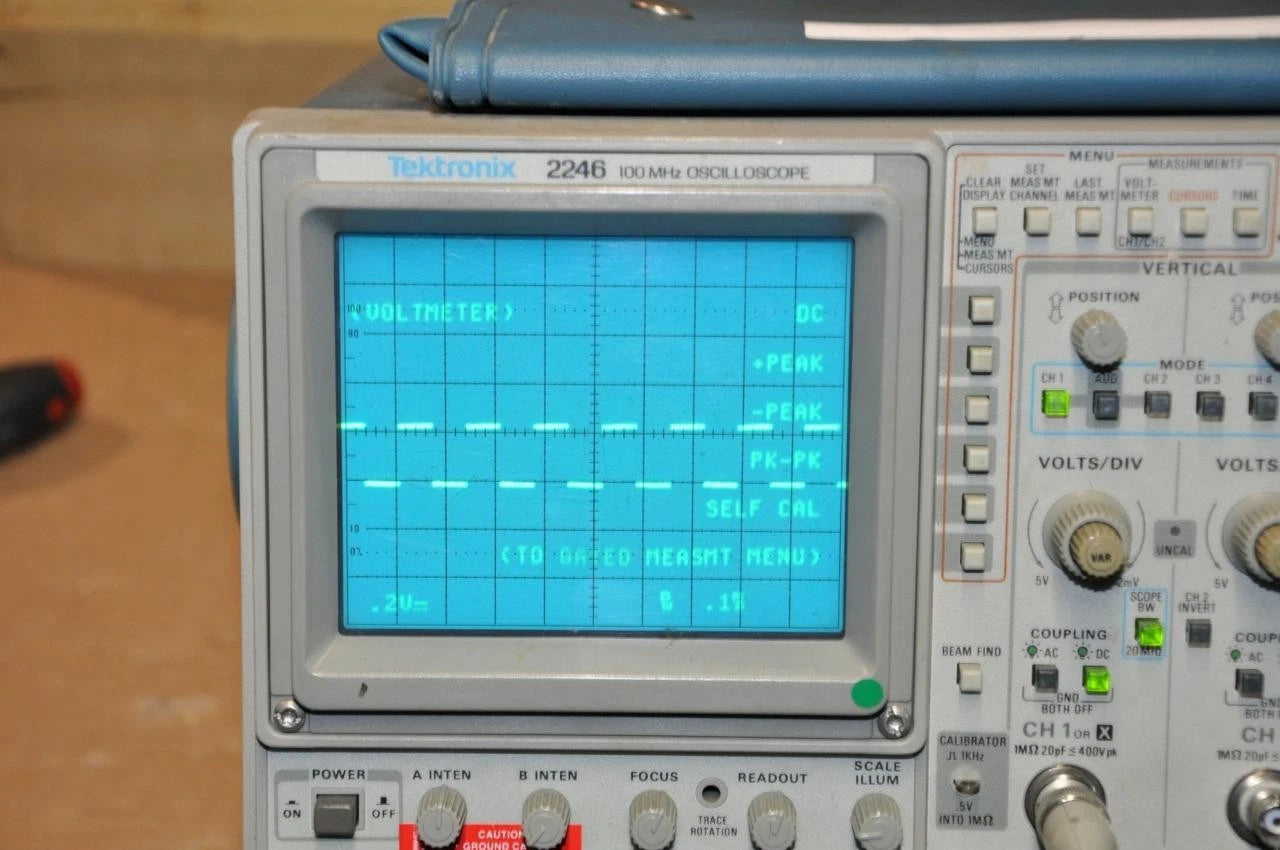Portable Digital Multimeter 3.5" LCD Display with Test Leads