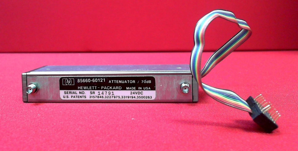 HP Agilent 85660-60121/85660-60122-SMA Programmable Attenuator 70dB 24V