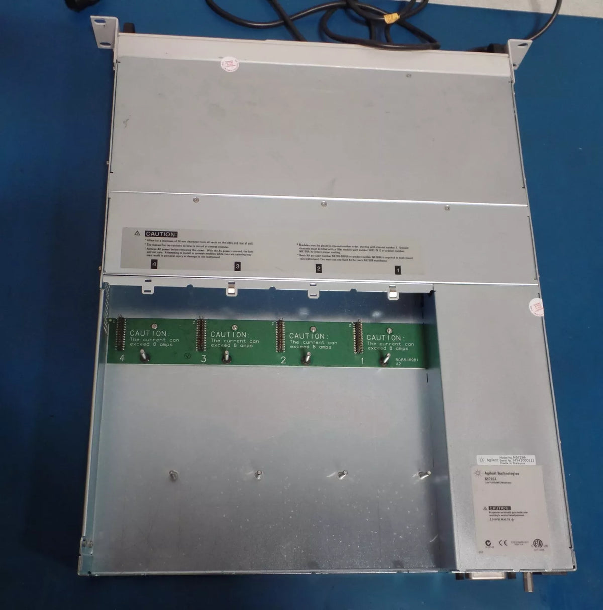 Keysight/Agilent N6700A Low-Profile MPS Mainframe