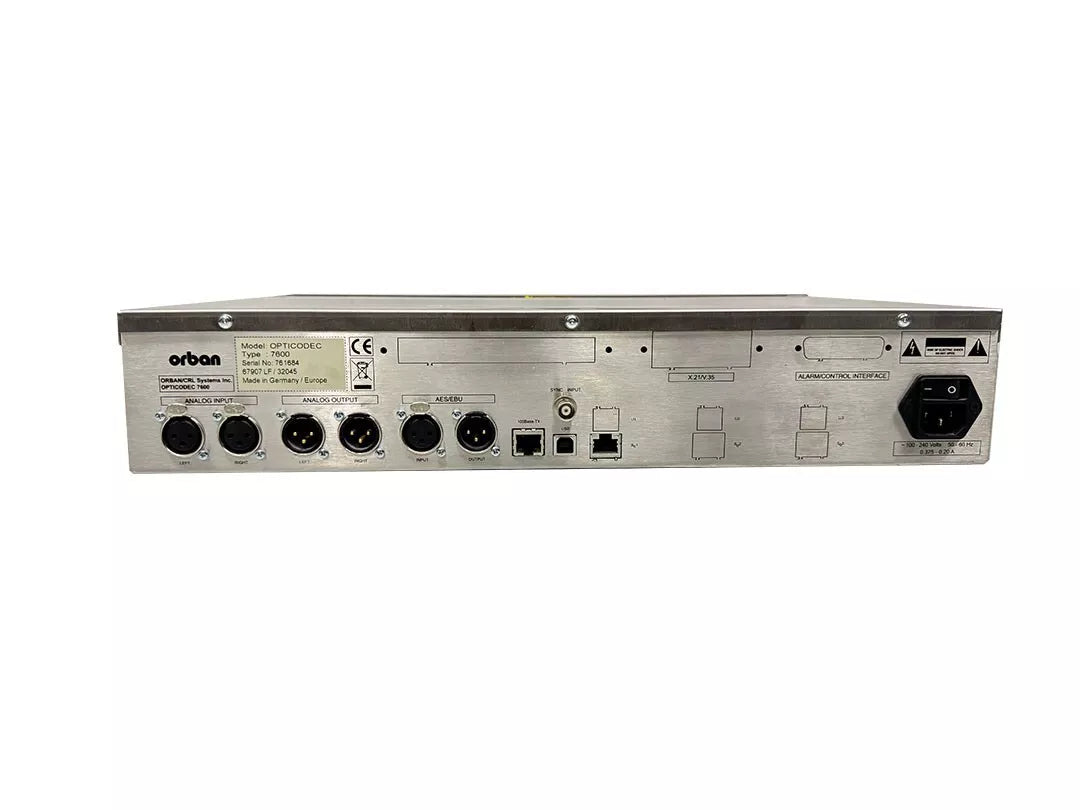 Orban OPTiCODEC 7600 Audio Codec for IP and ISDN