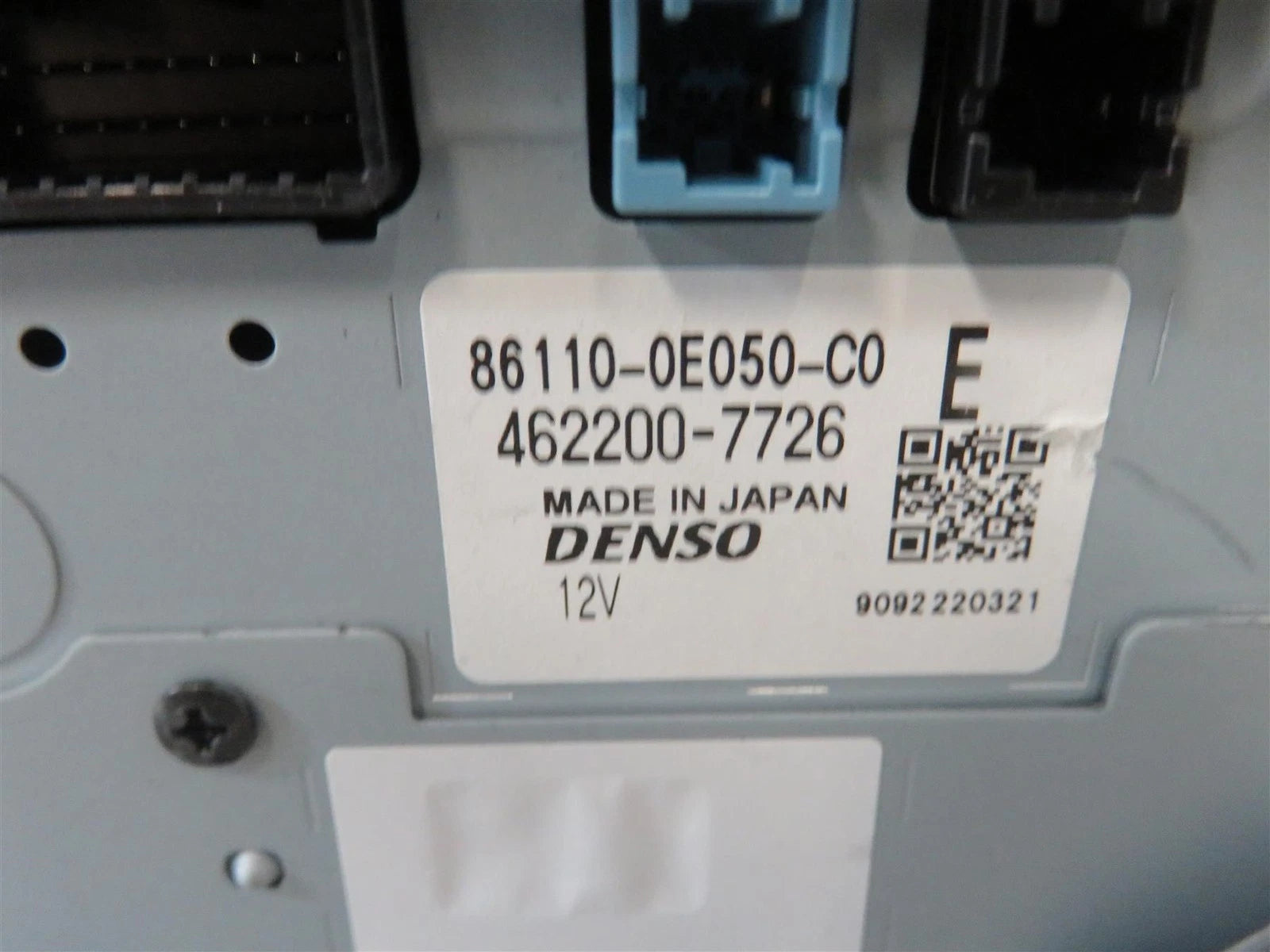 2020-2022 Lexus RX 350/450h Denso 86110-0E050-C0  Multi Display Assembly