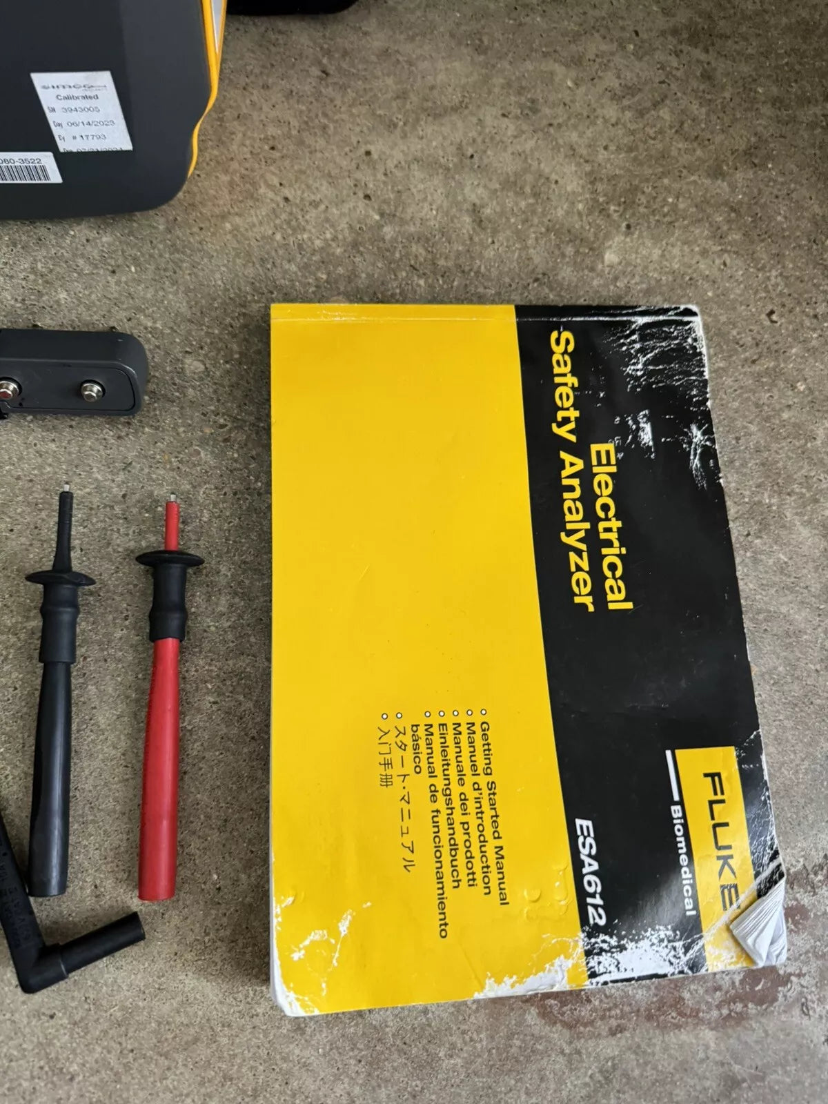 Fluke Biomedical ESA612 230V AC Electrical Safety Analyzer CALIBRATED 2024
