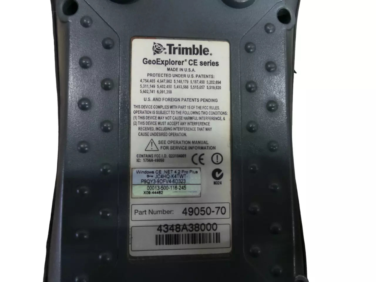 LOT OF 2 Trimble GeoExplorer CE Series GeoXT GPS Units