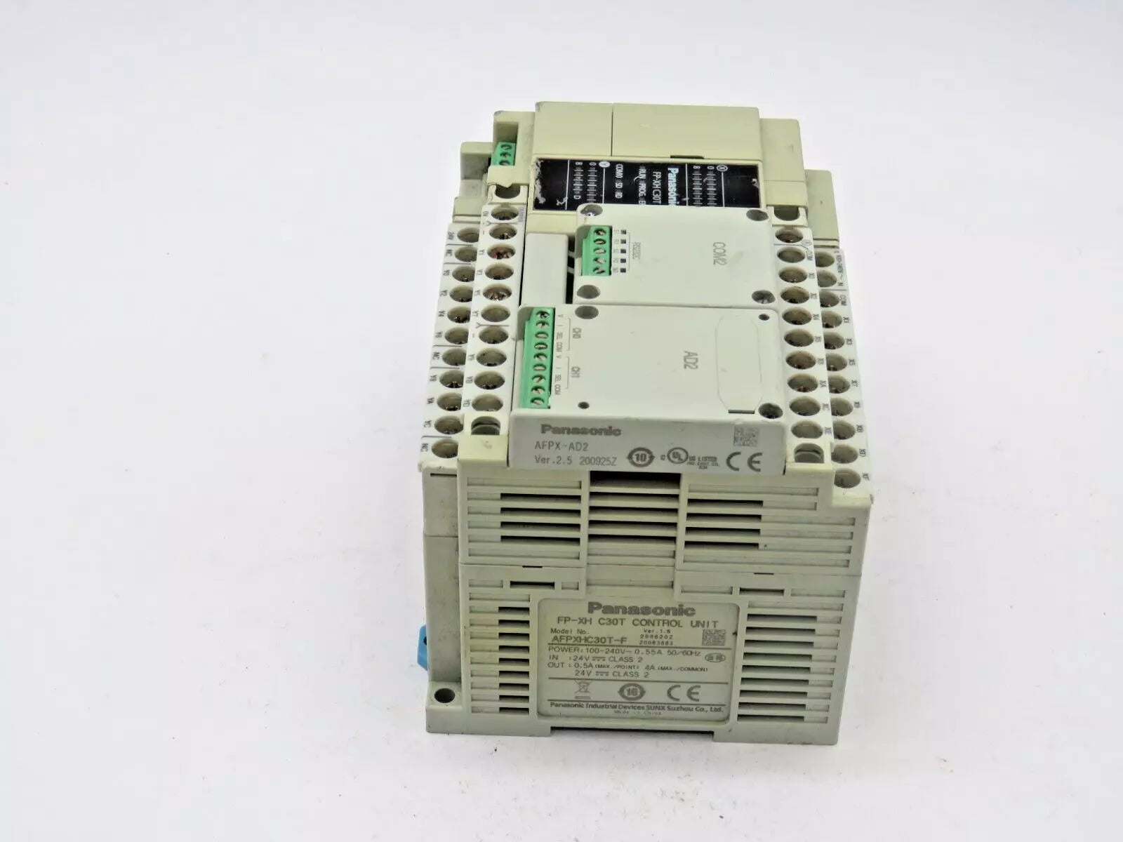 Panasonic FP-XHC30T AFPXHC30T-F Control Unit 100 to 240V AC - USED