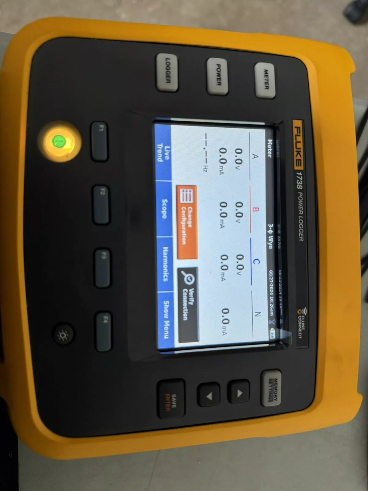 Fluke 1738/EUS/WWG Power Logger Kit 3 Phase with Bag