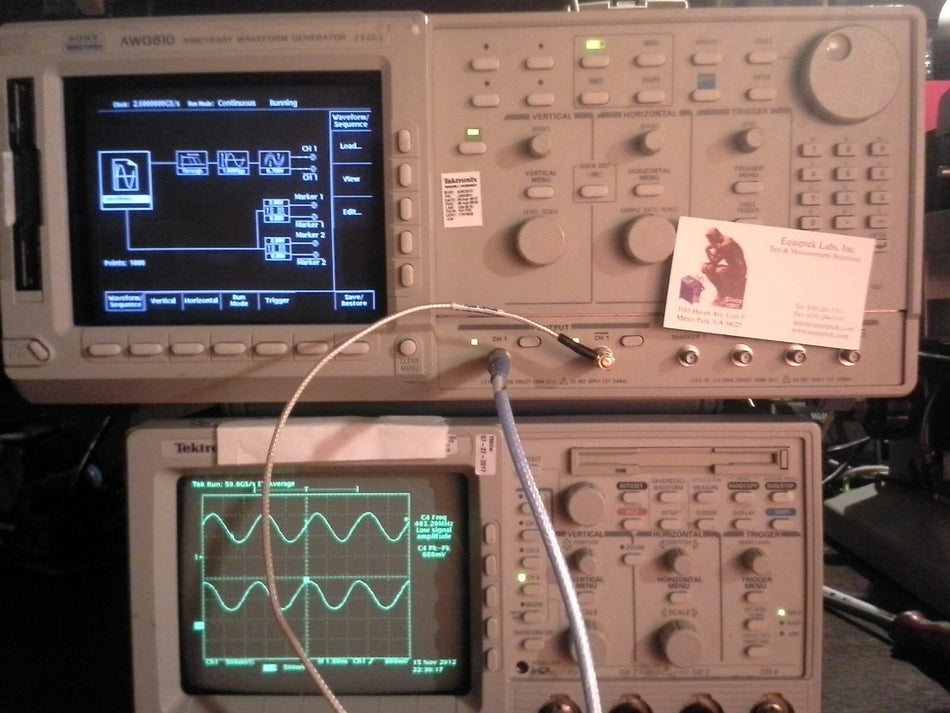 Arbitrary Waveform Generator 800 MHz