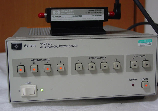HP 84904K DC-26.5GHz 0-11dB Programmable Step Attenuator