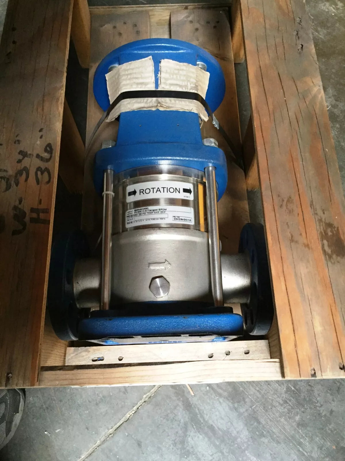 Pentair Water PVMX10-3-Flanged-EPDM Vertical Multistage Pump (Motor Not Included)