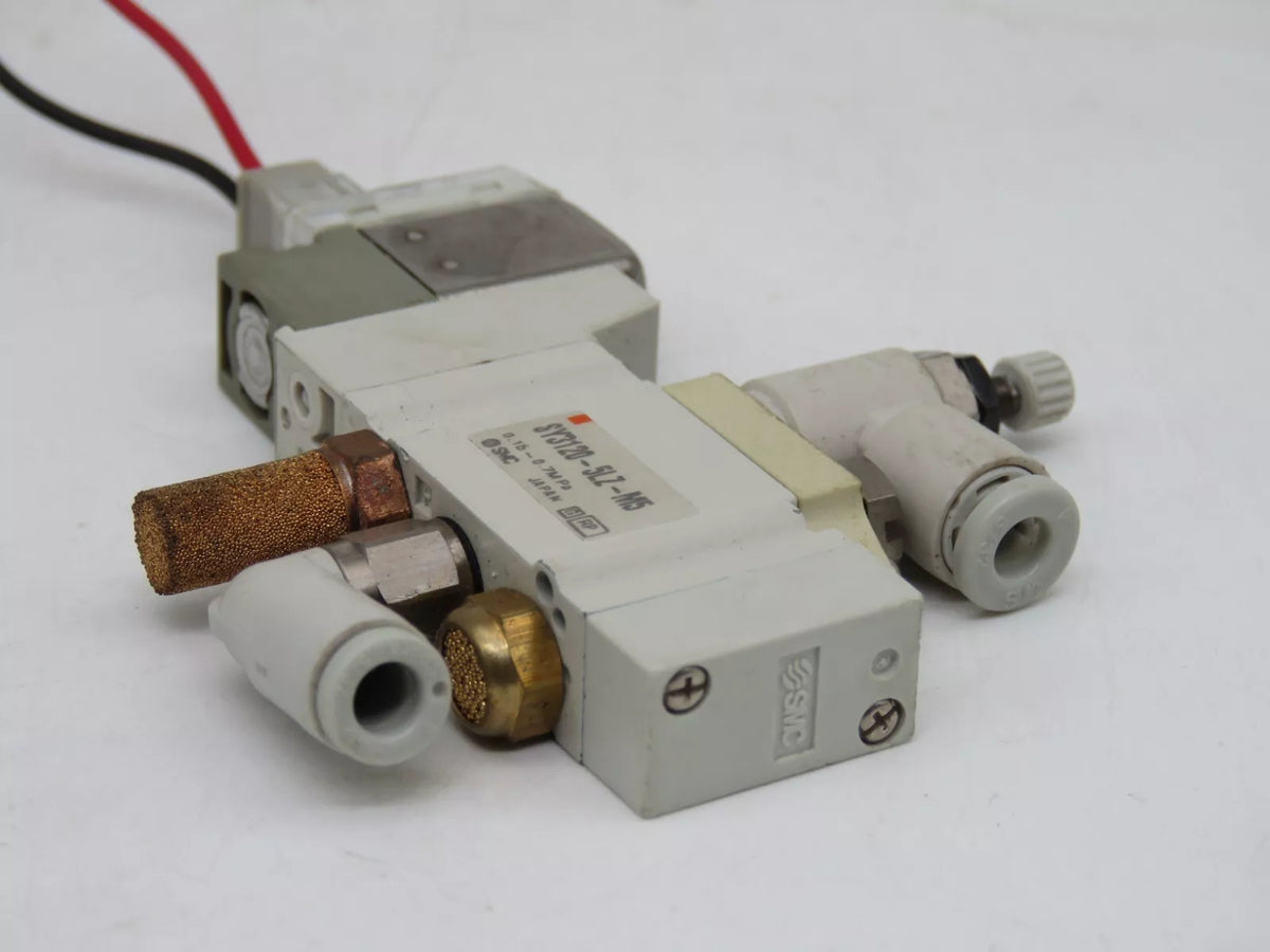 SMC SY3120-5LZ-M5 Solenoid Valve Plug Connector SY3000