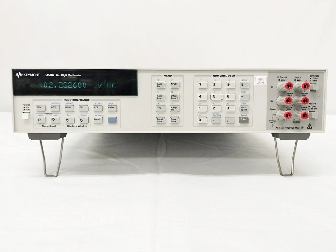 Keysight 3458A 8 1/2 DMM: High-precision Digital Multimeter