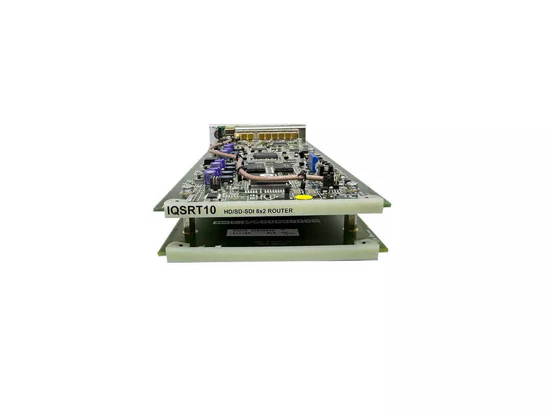 SNELL IQSRT10 HD/SD-SDI 8 x 2 Router with Back IQSRT1028-2A