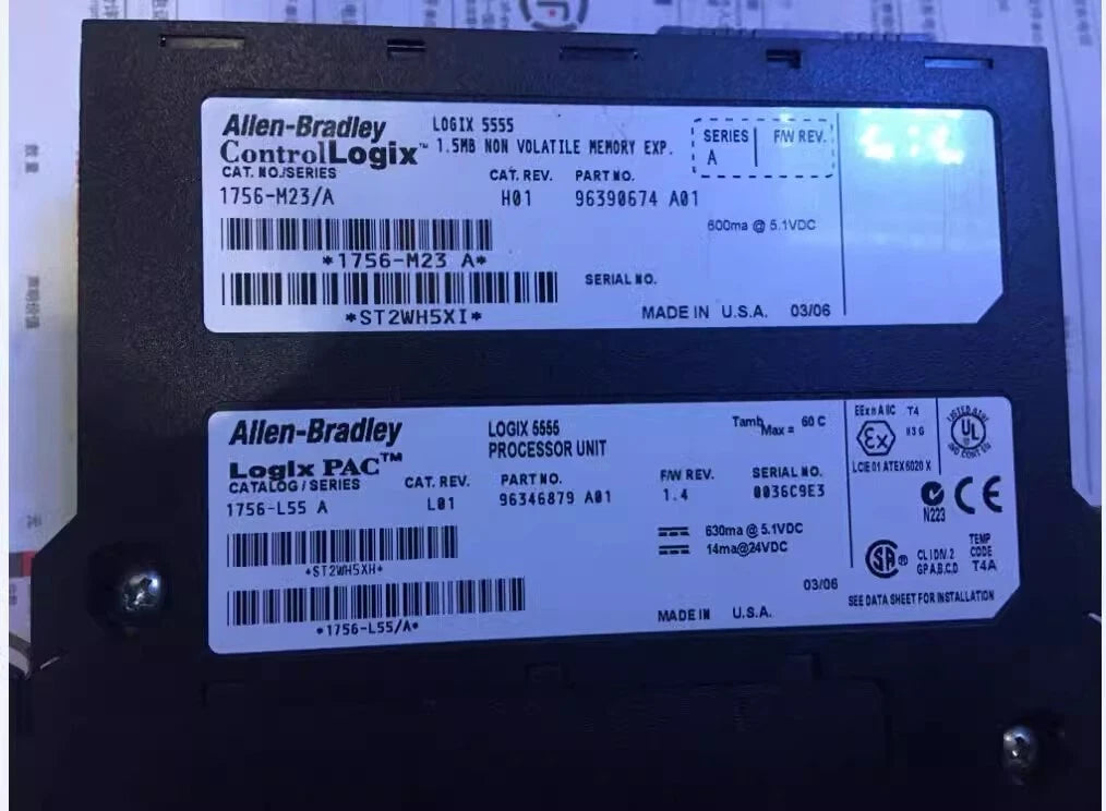 1756-L55 1756-M23 A 1756-l55M23 PLC Modules