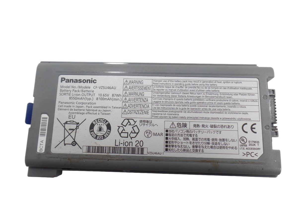 Lot 6 Laptop Battery CF-VZSU46AU Panasonic Toughbook CF-30  CF-53 - free shipp