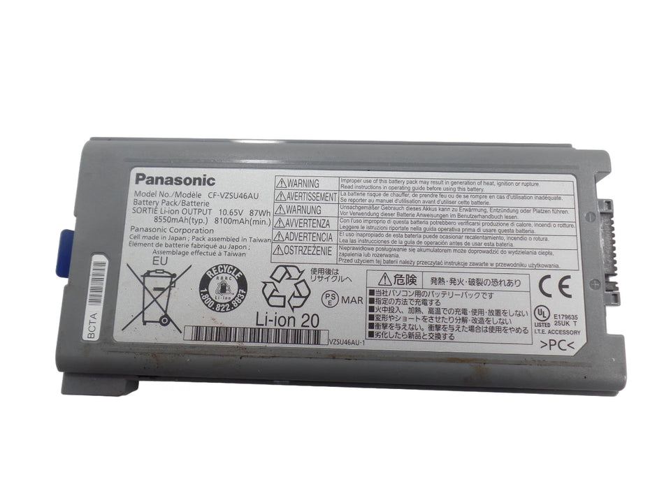 Lot 6 Laptop Battery CF-VZSU46AU Panasonic Toughbook CF-30  CF-53 - free shipp