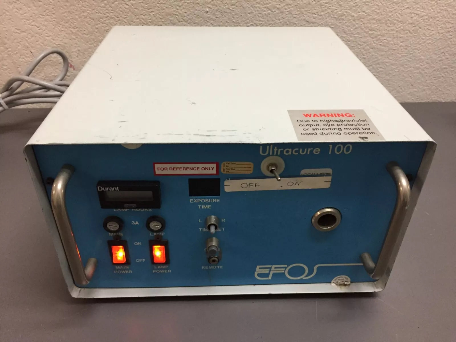 EFOS Ultracure-100 Lab UV Spot Curing System