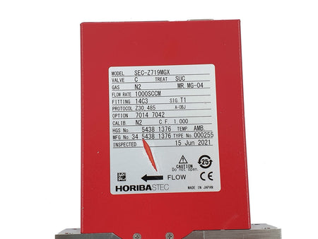 Digital Mass Flow Controller