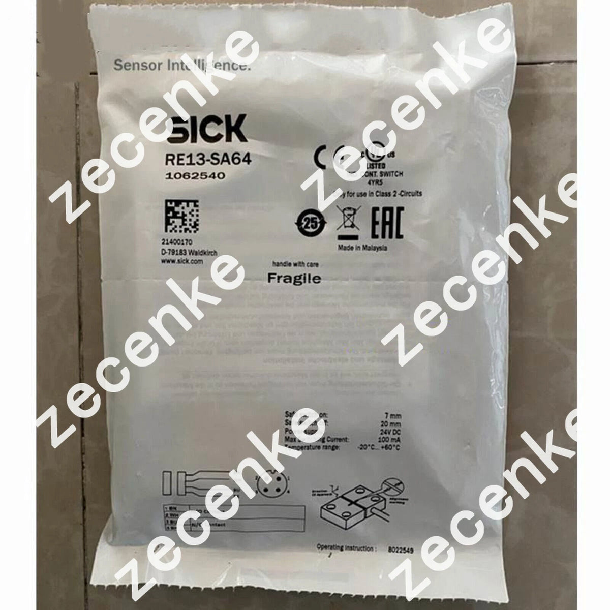 1pc SICK RE13-SA64 1062540 Safety Switch RE13SA64 New