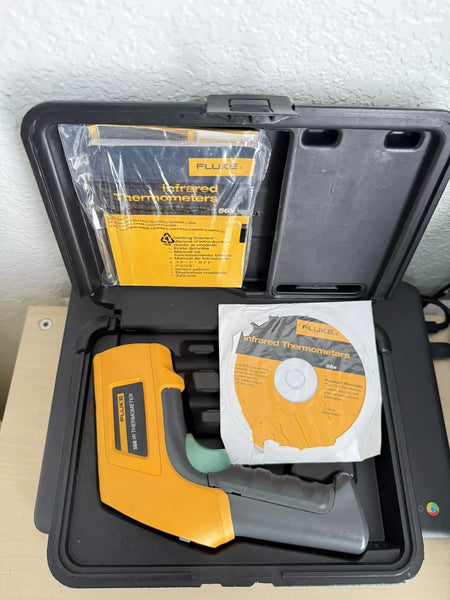 Fluke 568 IR Thermometer with Case and Manual