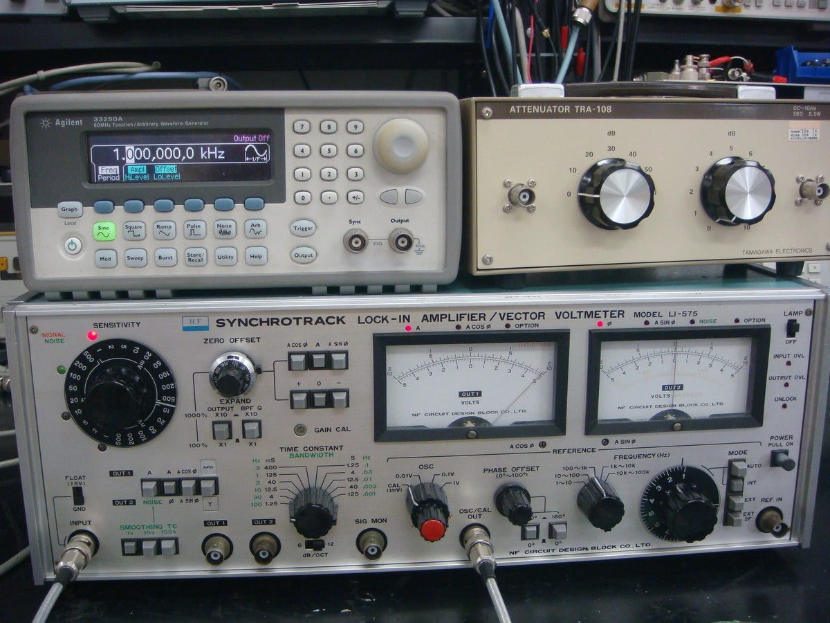 NF LI-575 /01 LOCK-IN Amplifier Vector Voltmeter