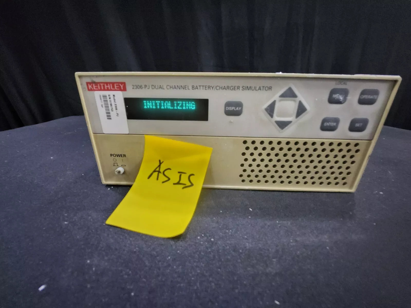 Keithley 2306-PJ: Dual Channel Battery/Charger Simulator, As-Is (6753)