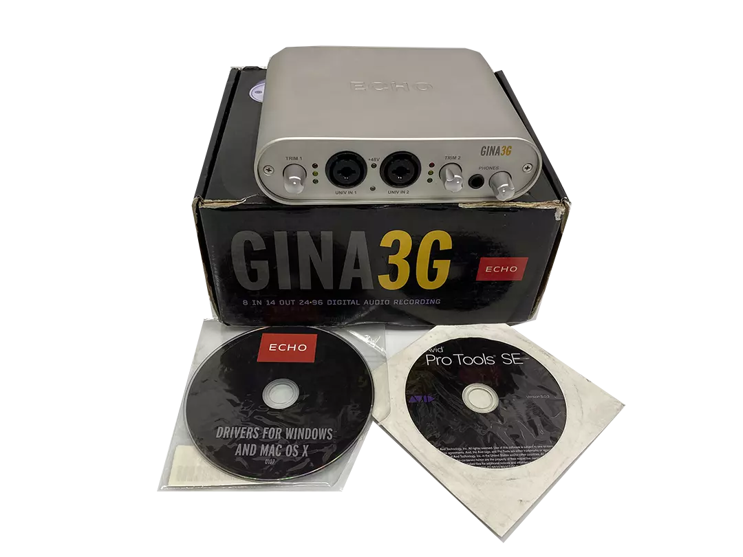 Echo Gina3G 10 Input / 14 Output 24-Bit/96kHz PCI Interface