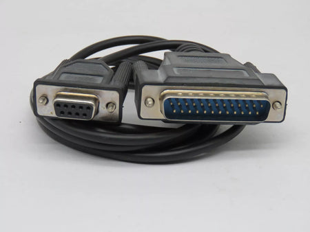 6ft Adapter Cable 25 Pin Male to 9 Pin Female RS232 Connector DB25 to DB9