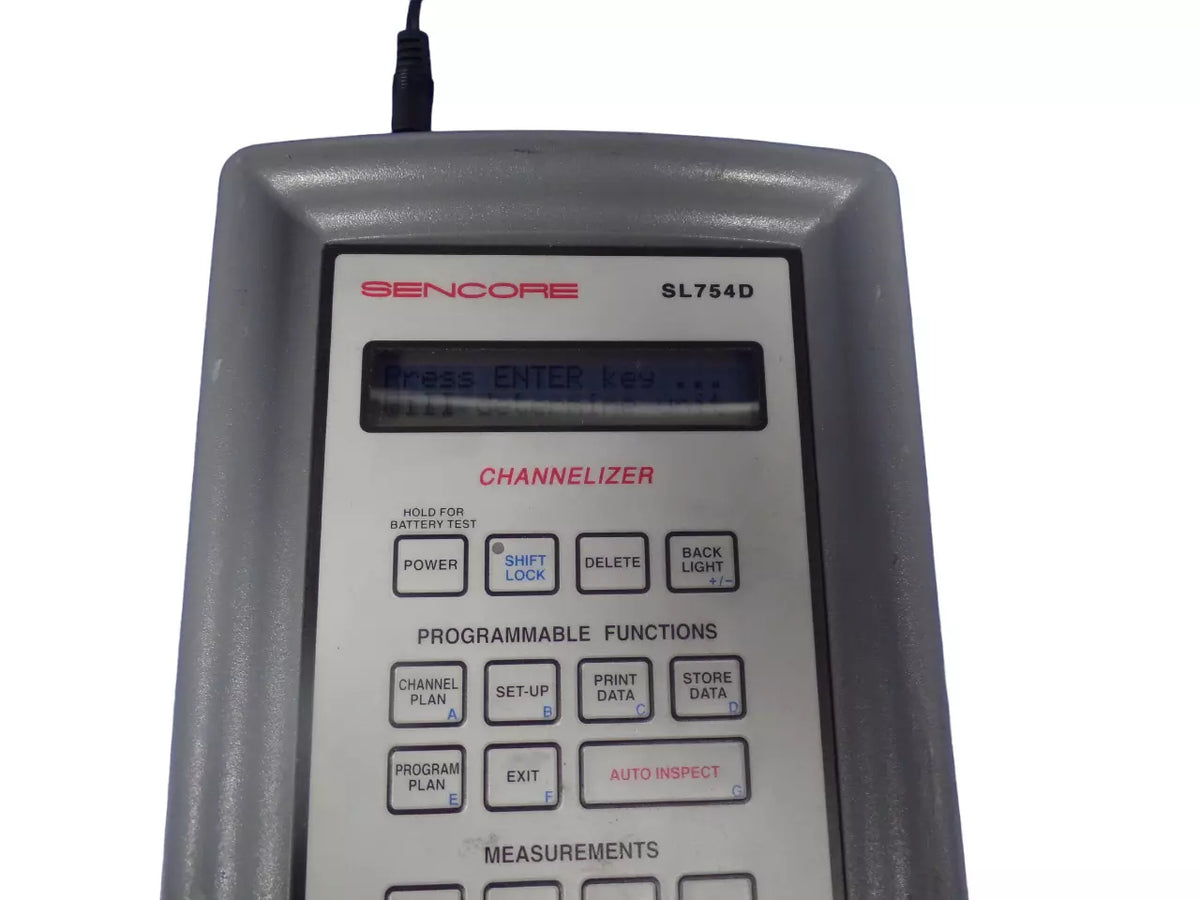 SENCORE SL754D Channelizer Cable Tester Digital