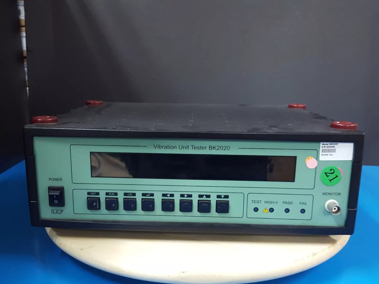 BAKO BK2020 Vibration Unit Tester Untested (3489)