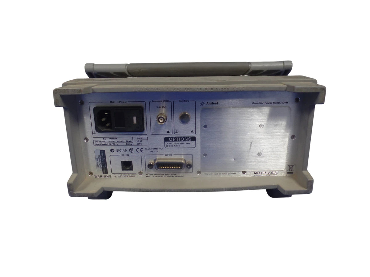 AGILENT 53147A 20GHZ COUNTER/POWER METER/DVM - Free Shipping