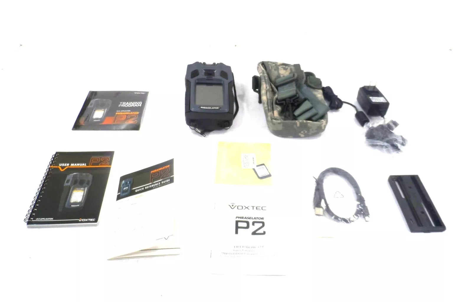 Voxtec Phraselator Translator Voice Computer P2mX-2 - Portable Language Translation Device