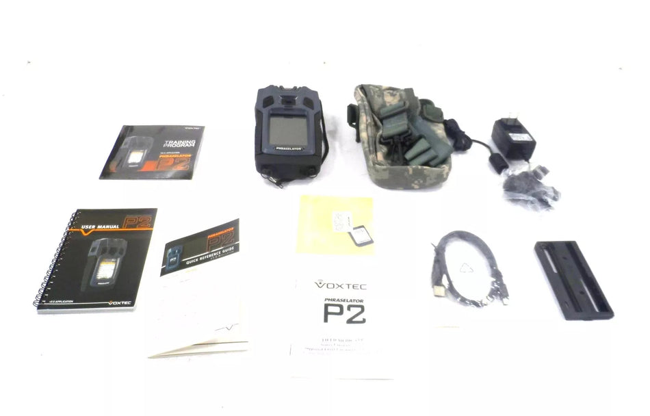 Voxtec Phraselator Translator Voice Computer P2mX-2 - Portable Language Translation Device