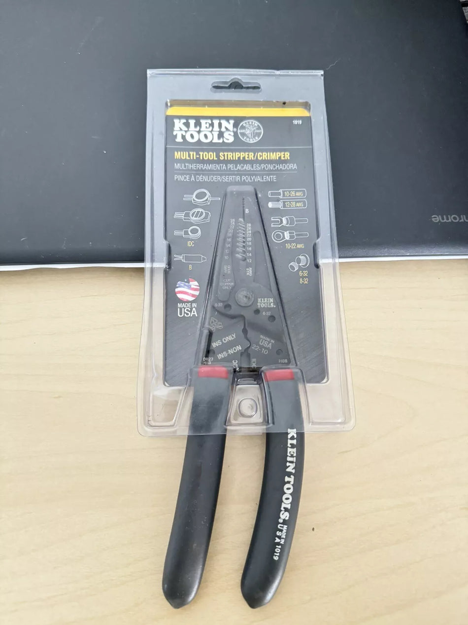 Klein Tools 1019 Wire Stripper, Crimper, and Cutter Multi-Tool