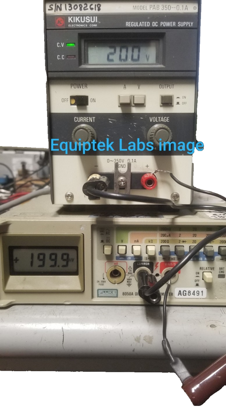 Lab Power Supply 350V 100mA by Kikusui
