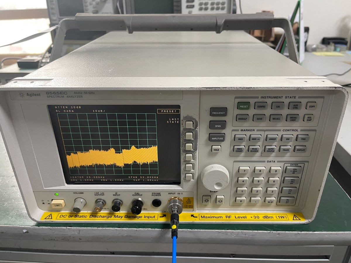 Agilent 8565EC 9KHz - 50GHz Spectrum Analyzer w/ 85620A module, 007_0447 - XG eqpt