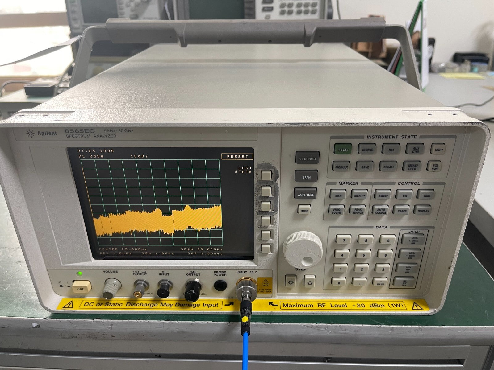 Agilent 8565EC 9KHz - 50GHz Spectrum Analyzer w/ 85620A module, 007_0447 - XG eqpt