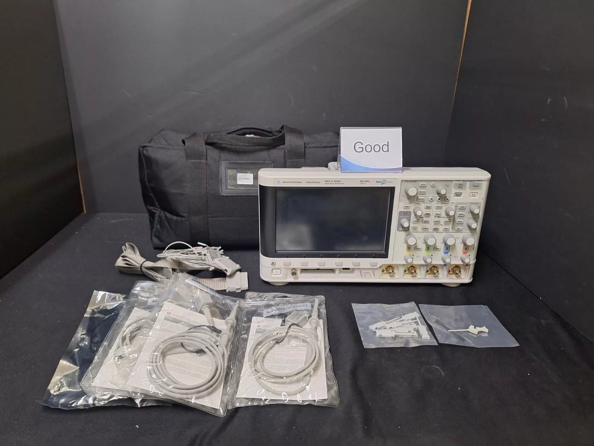 Agilent MSOX3034A 350MHz 4+16CH 4GSa/s Mixed Signal Oscilloscope (0132)