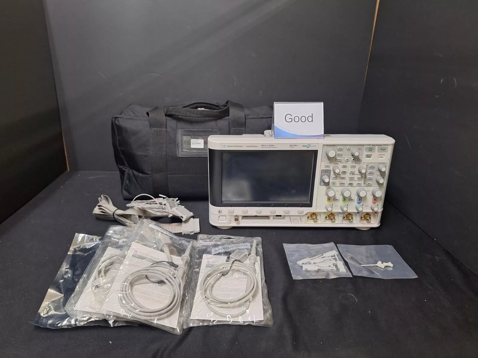 Agilent MSOX3034A 350MHz 4+16CH 4GSa/s Mixed Signal Oscilloscope (0132)
