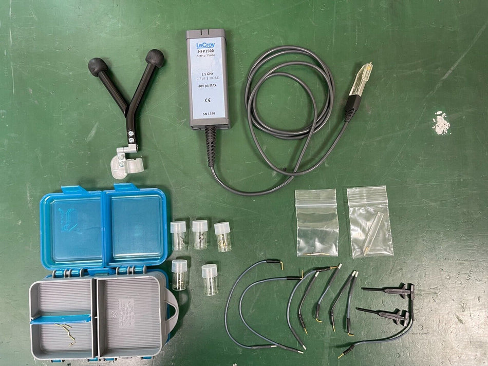 LeCroy HFP1500 Active Oscilloscope Probe , 1.5GHz w/ accessories and handbag - XG eqpt