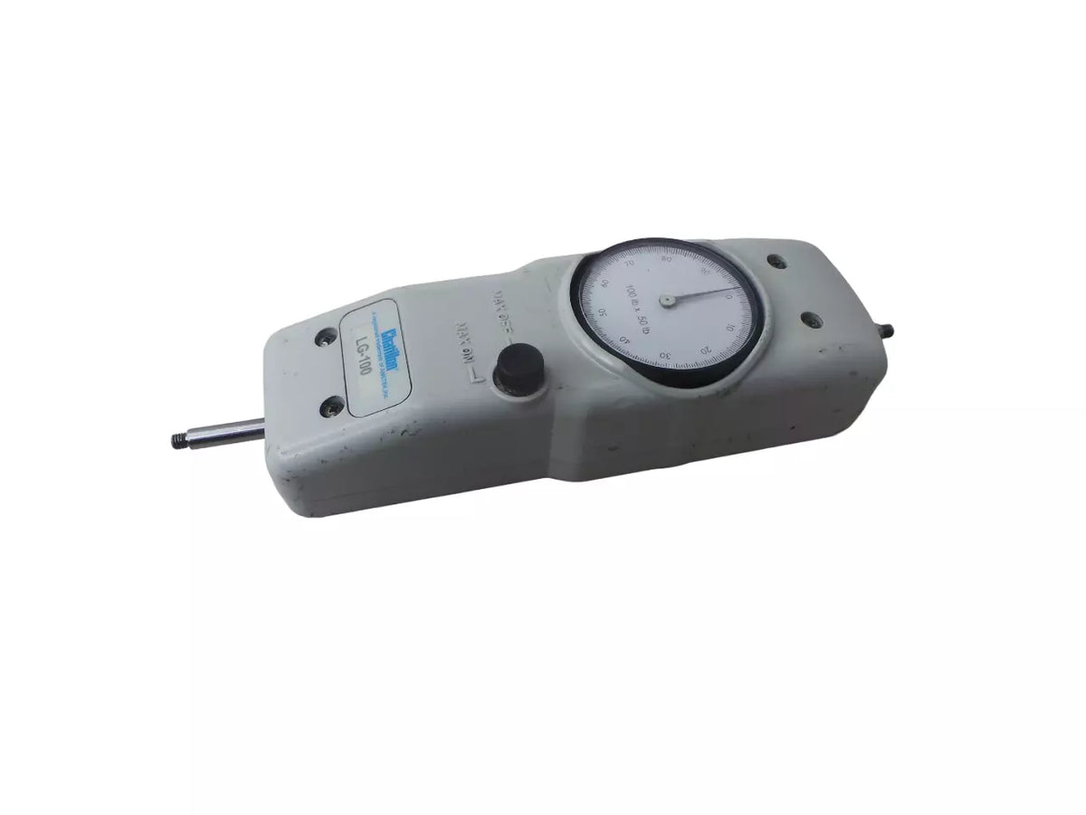 CHATILLON LG-100 QPA457 100lb *.50lb Precision Mechanical Dynamometer