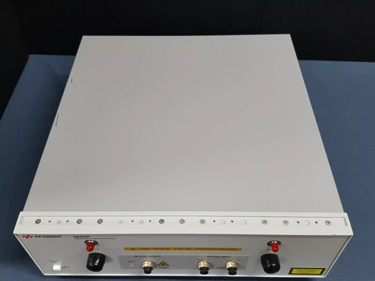 Keysight N4375D Lightwave Component Analyzer Opt. 022 101 221 Untested (0148)