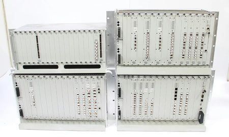 Lot of 4 ADVA Optical Networking FSP3000 Fiber Service Chassis with Modules