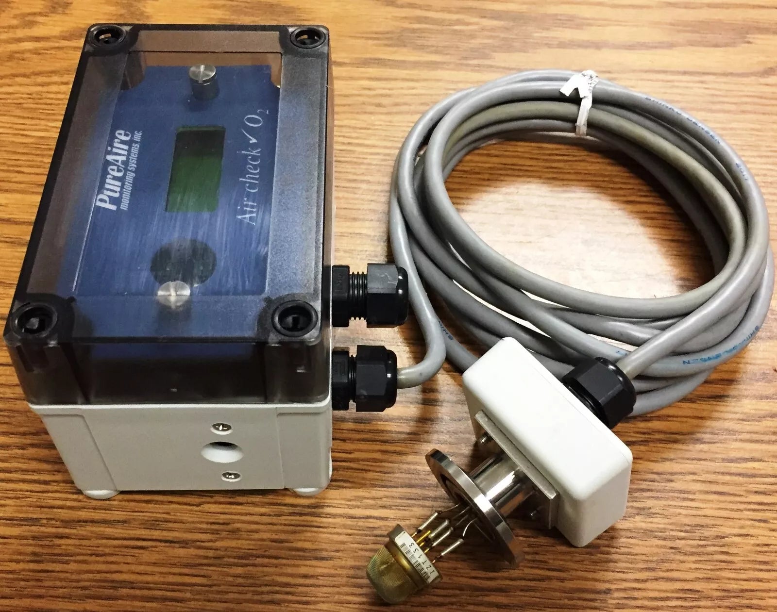 Pure Aire Model TX-1100-DKF25 Trace Oxygen Analyzer Monitoring System