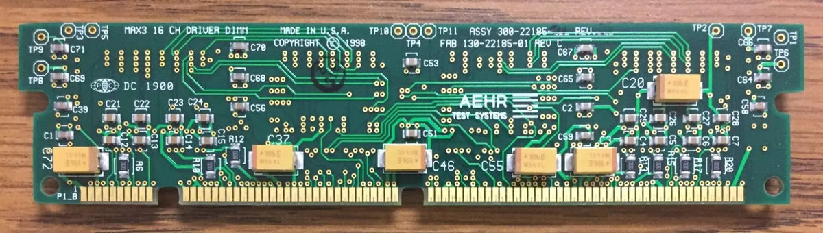 AEHR Test Systems 130-22185-01 M4 & M5 MAX 3 16CH Driver DIMM