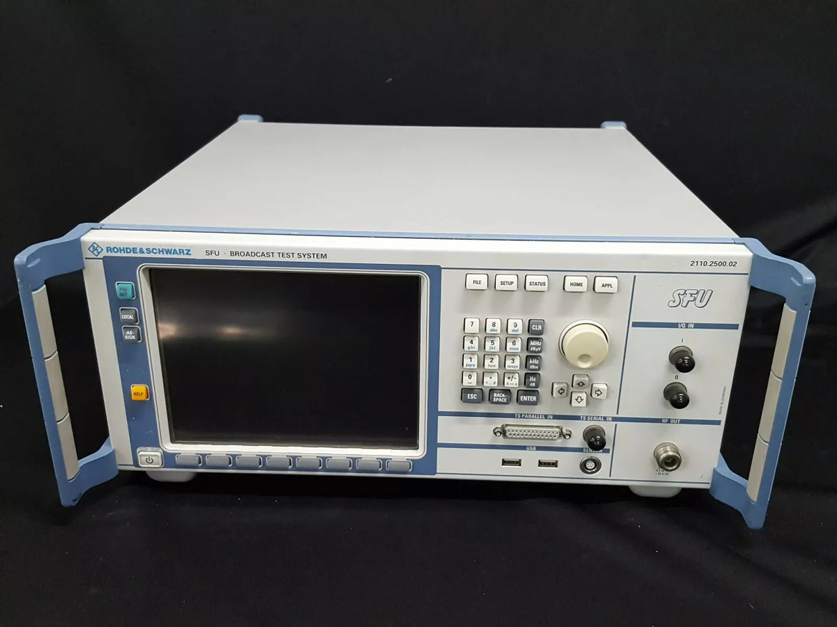 R&S SFU Broadcast Test System (100452) - B4 B6 B10 B30
