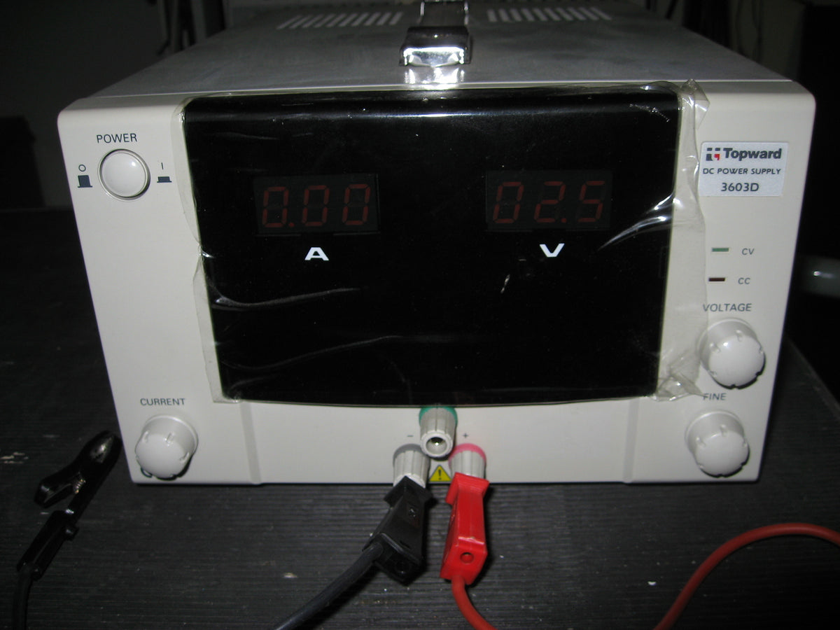 Lab Power Supply 0-30V 0-3A by Topward