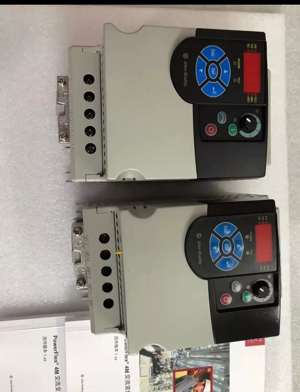 Allen-Bradley 22F-D6P0N103 and 22F-D6P0N113 Variable Frequency Drives