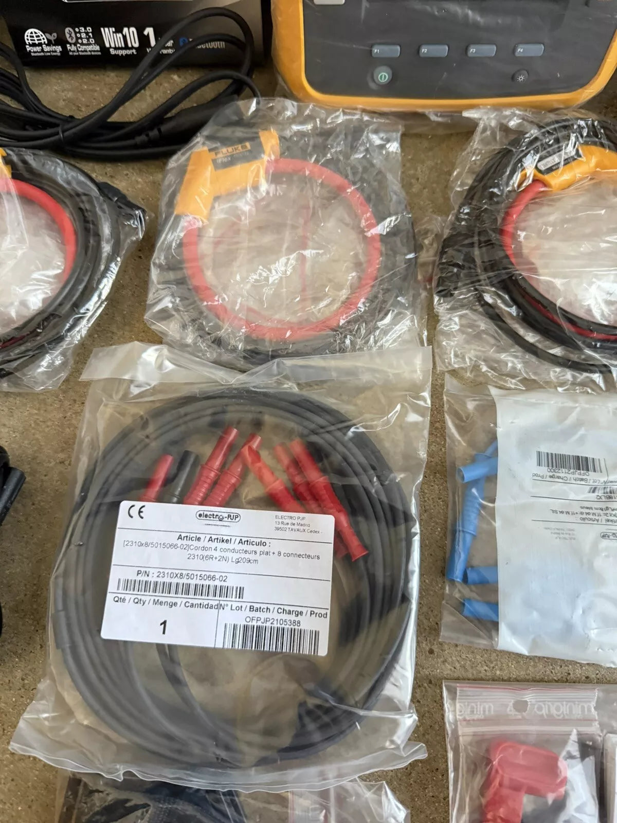 Fluke 1738 Power Logger Kit 3 Phase with Accessories Calibrated 2024